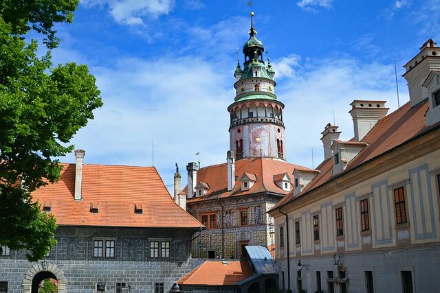 Český Krumlov castle