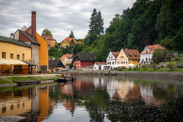 Český Krumlov river